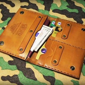 Handmade Italian Leather Passport Wallet: Unisex Travel Billfold