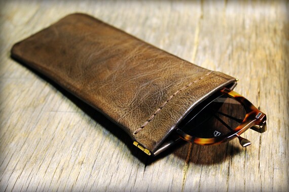 Custodia Porta Occhiali Da Indossare Alla Cintura: Borsa Rigida In Pelle PU, Protezione Anti Graffio, Nero