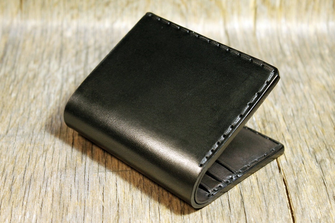Handmade Italian Leather Billfold Wallet: Personalized Men's Gift