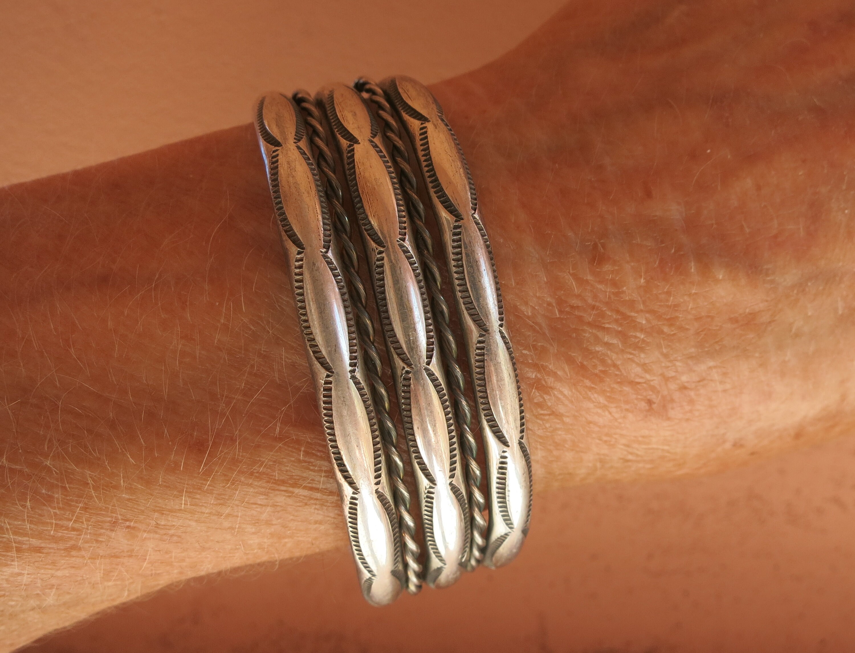 アクセサリー navajo vintage bangle silver archive VINTAGE NAVAJO NAVAJO Bracelet, 45 Grams, Sterling Silver - Etsy