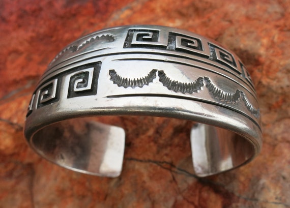 Authentic Dan Jackson Navajo Sterling Silver Dangle Earrings Native American Authentic Dan Jackson Navajo Sterling Silver Dangle Earrings Native American