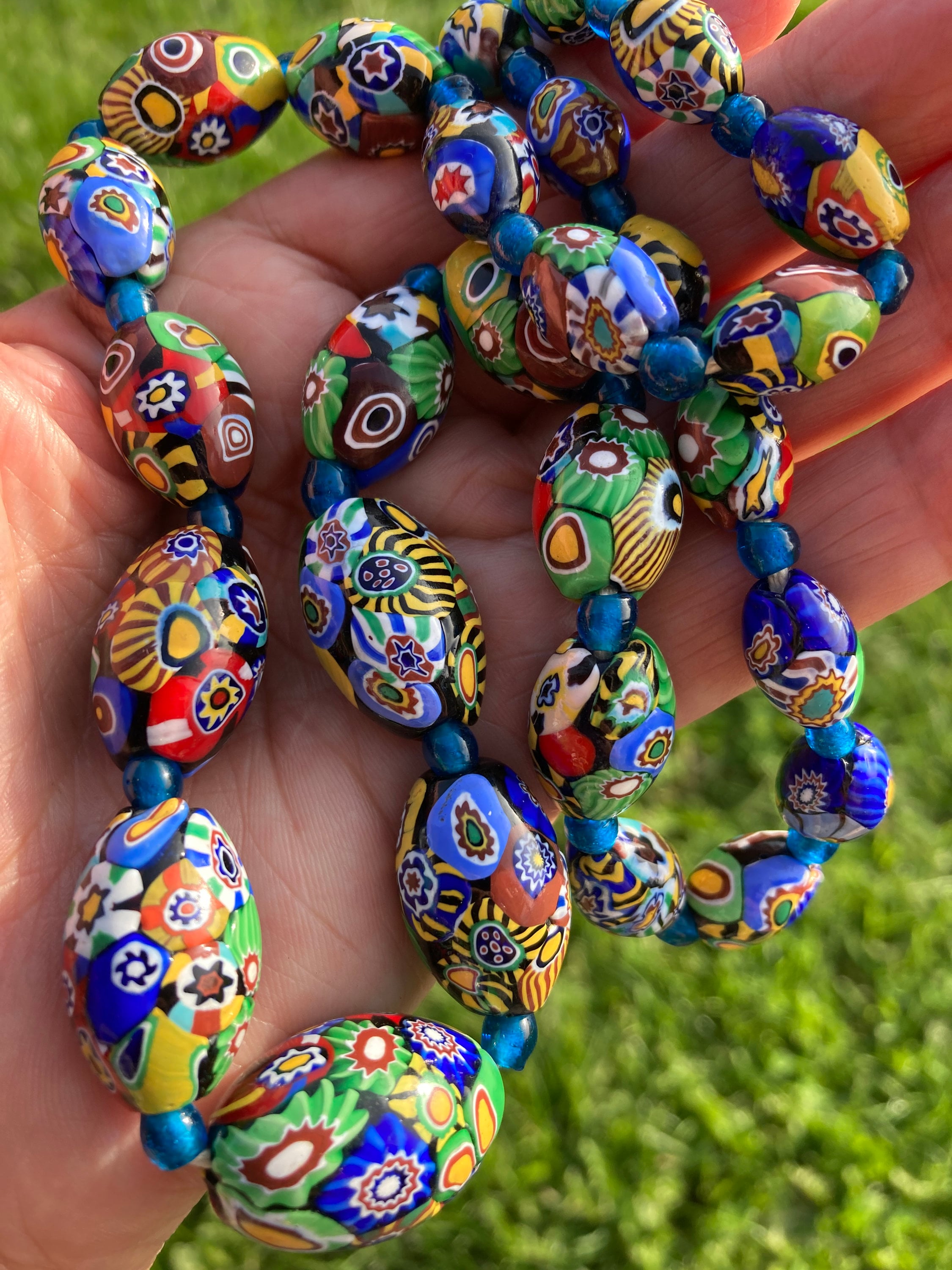 Collection Of Colorful Glass Beads Colored Venetian Murano Glass Millefiori  Stock Photo - Download Image Now - iStock