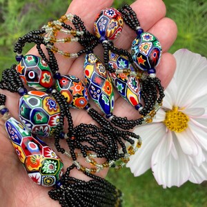 特価！ヴェネツィア・ガラス「「ミルフィオリ（Millefiori）の首飾り