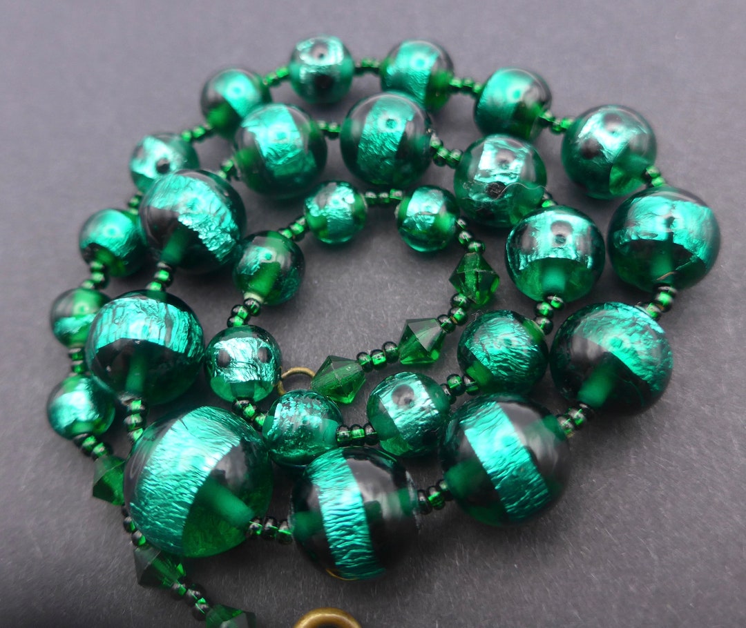 Czech beads hotsell necklace