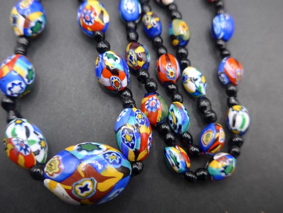 Perles Murano En Verre Facetté – Anciennes Vénitiennes – Pour Bijou Vintage