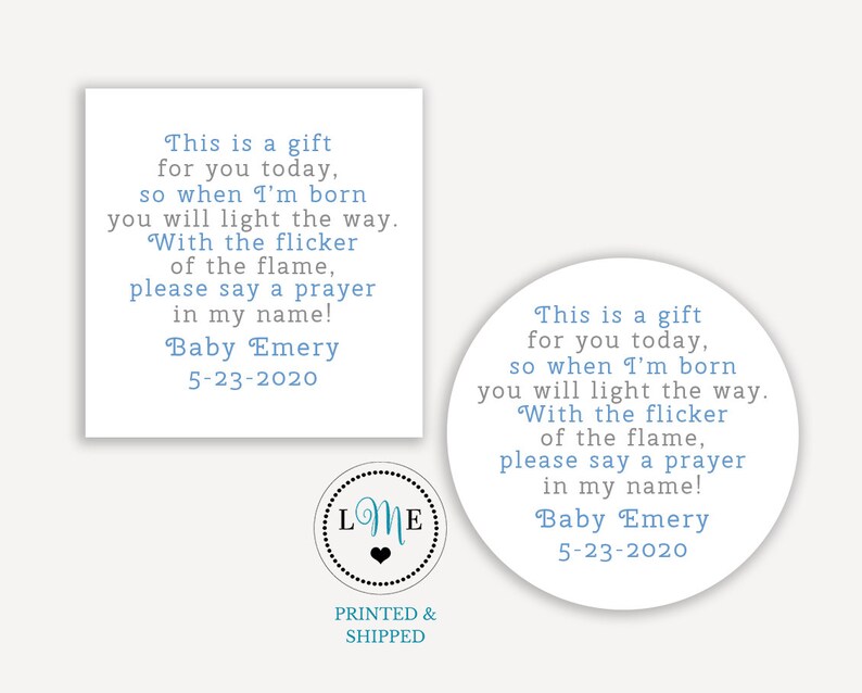 baby-shower-tea-light-candle-labels-baby-boy-candle-poem-etsy