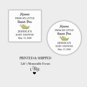 Little Jedi Baby Shower Stickers PRINTED Baby Yoda Sticker Labels PERSONALIZED Star Wars Baby Shower