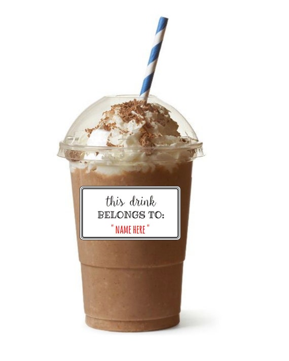 Party Drink Cup Sticker Labels, This Drink Belongs To, Guest SOLO Cup