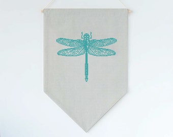 Dragonfly Large Cross Stitch PDF Pattern, DIY Cross Stitch, Wall Art, Decoration, Instant Download