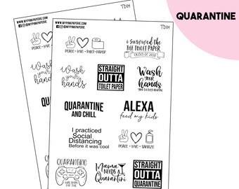 Cute functional stickers for your planner by MyPinkPaperie on Etsy