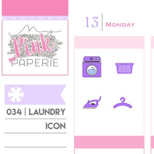 034 | Laundry Icon Stickers