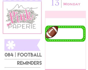 084 | Football Reminder Stickers