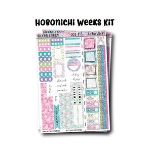 003 | Blooms & Bows | Hobonichi Weeks Kit