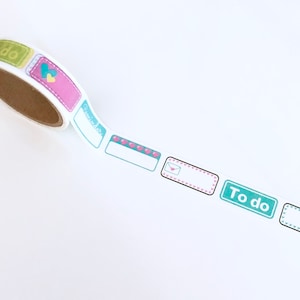 Funktionale Planer Vielfalt Washi Tape Roll