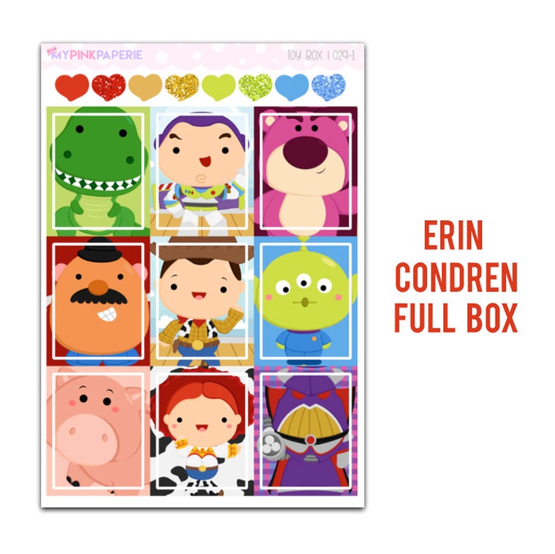 029 Toy Box Deluxe 6 Page Weekly Kit Etsy