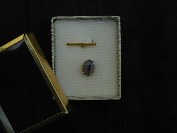 Vintage Island Tie Tack - NIB - image 2