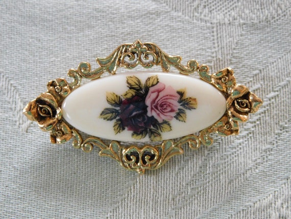 rose brooch