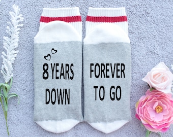 ANY YEAR Anniversary Gifts, Sole Mates, Perfect Pair , His and Hers Gift