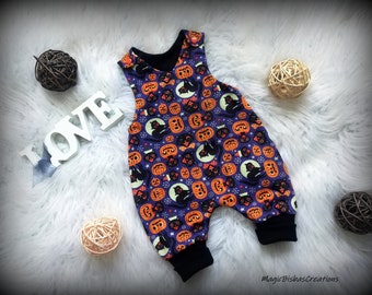halloween romper baby boy