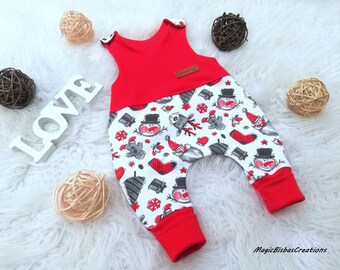 baby christmas dungarees