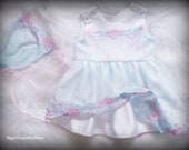 Christening Baby ,Baptism baby dress,special baby dress,Handmade baby dress,baby lace dress, embroidery  dress,9-12m dress,unique baby dress