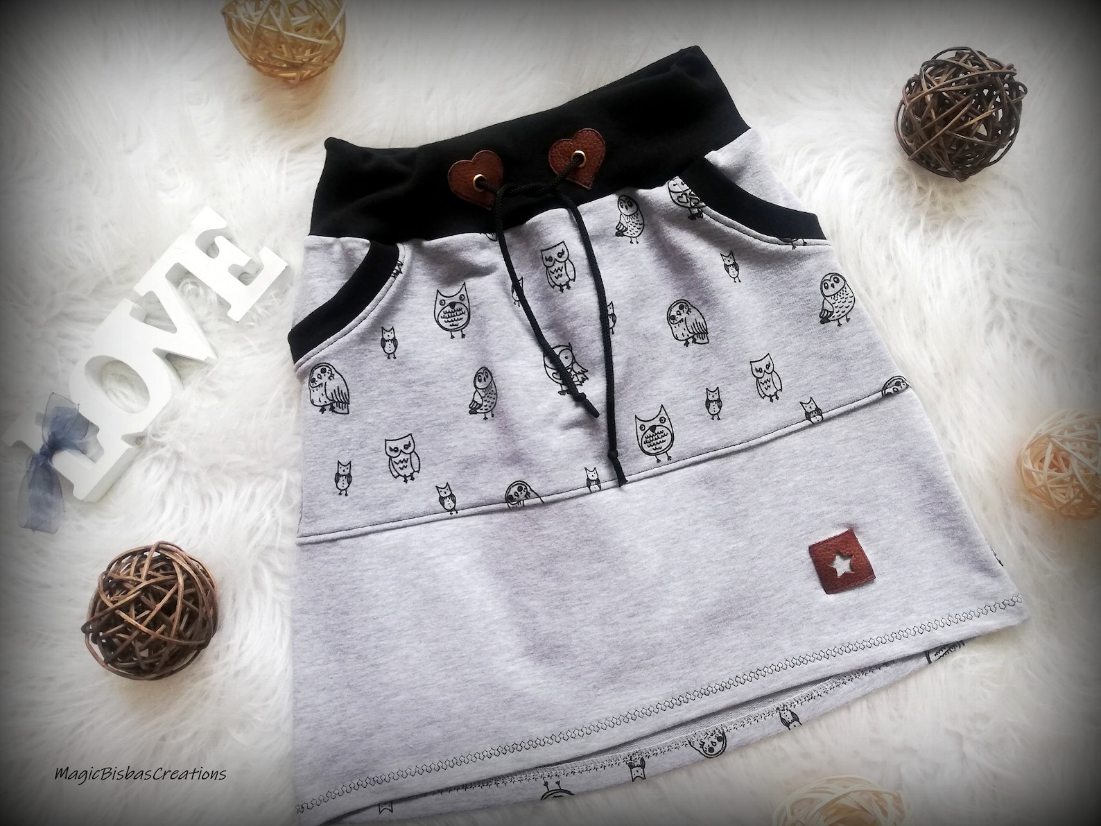 Sweatrock Girl skirtbaby skirtgirl jersey skirtbaby owl Etsy