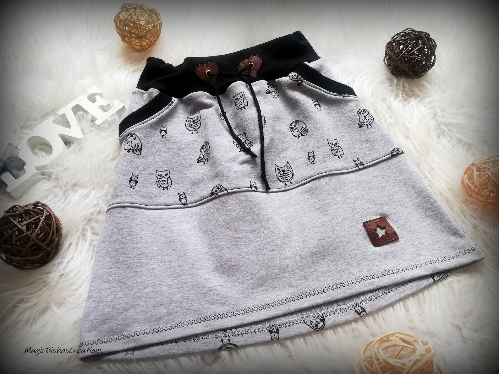 Sweatrock Girl skirtbaby skirtgirl jersey skirtbaby owl Etsy