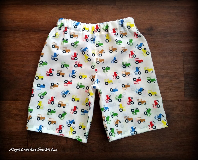 Toddler Boys ShortsYoung boys shorts Knee length Etsy