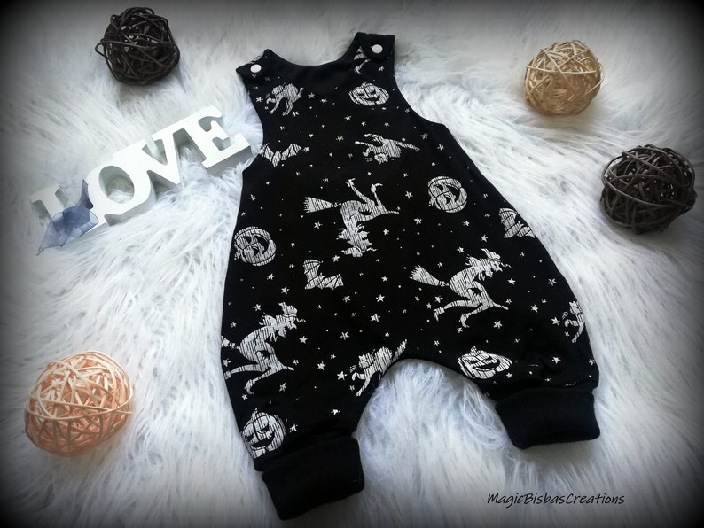 Halloween Romper Baby HalloweenHarem RomperMy first Etsy