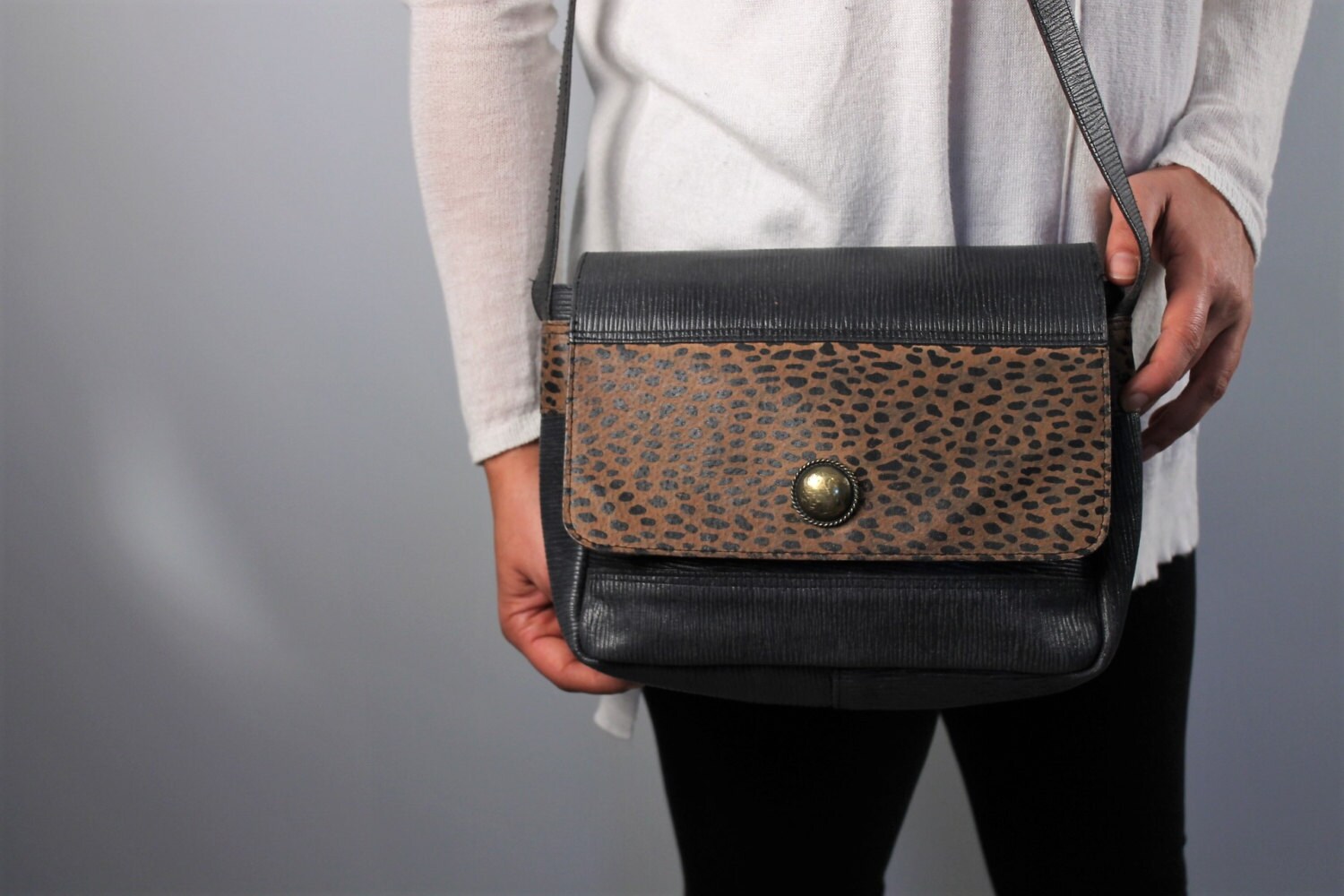 leopard print purse canada