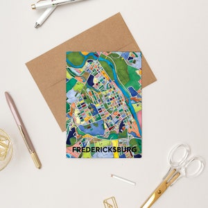 Fredericksburg Neighborhood Greeting Card
