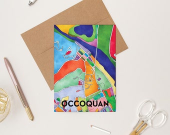 Barrio de Occoquan Tarjetas de felicitación