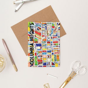 Columbia Heights Neighborhood Greeting Card