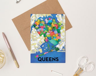Barrios de Queens Tarjetas de felicitación