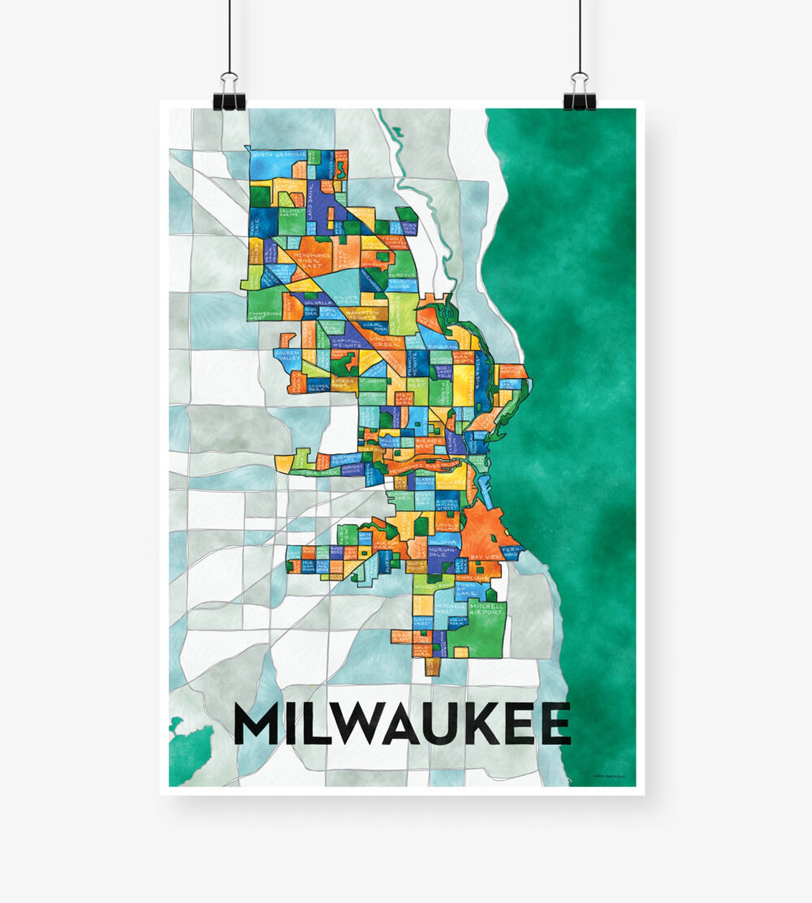 Milwaukee Neighborhood Crime Map - lyszlyp