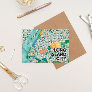 Long Island City Neighborhood Greeting Card