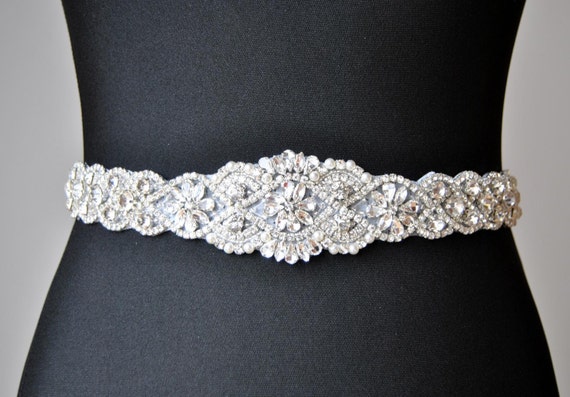 bridesmaid sash belt