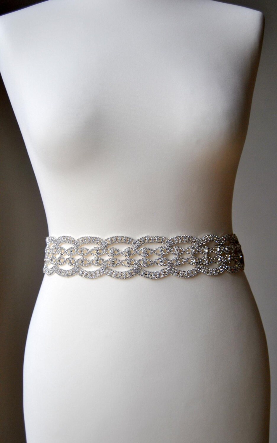 Luxury Crystal Bridal Sash Sash BeltRhinestone Bridal Etsy