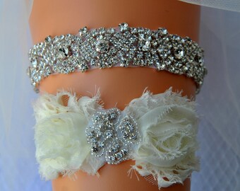 Bruids kristal bruiloft kousenband set ivoor shabby chique bruids kousenband vintage goud zwart wit kristal strass kousenband en toss sjerp riem