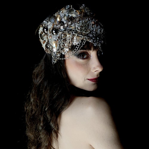 tribal belly dance headpiece