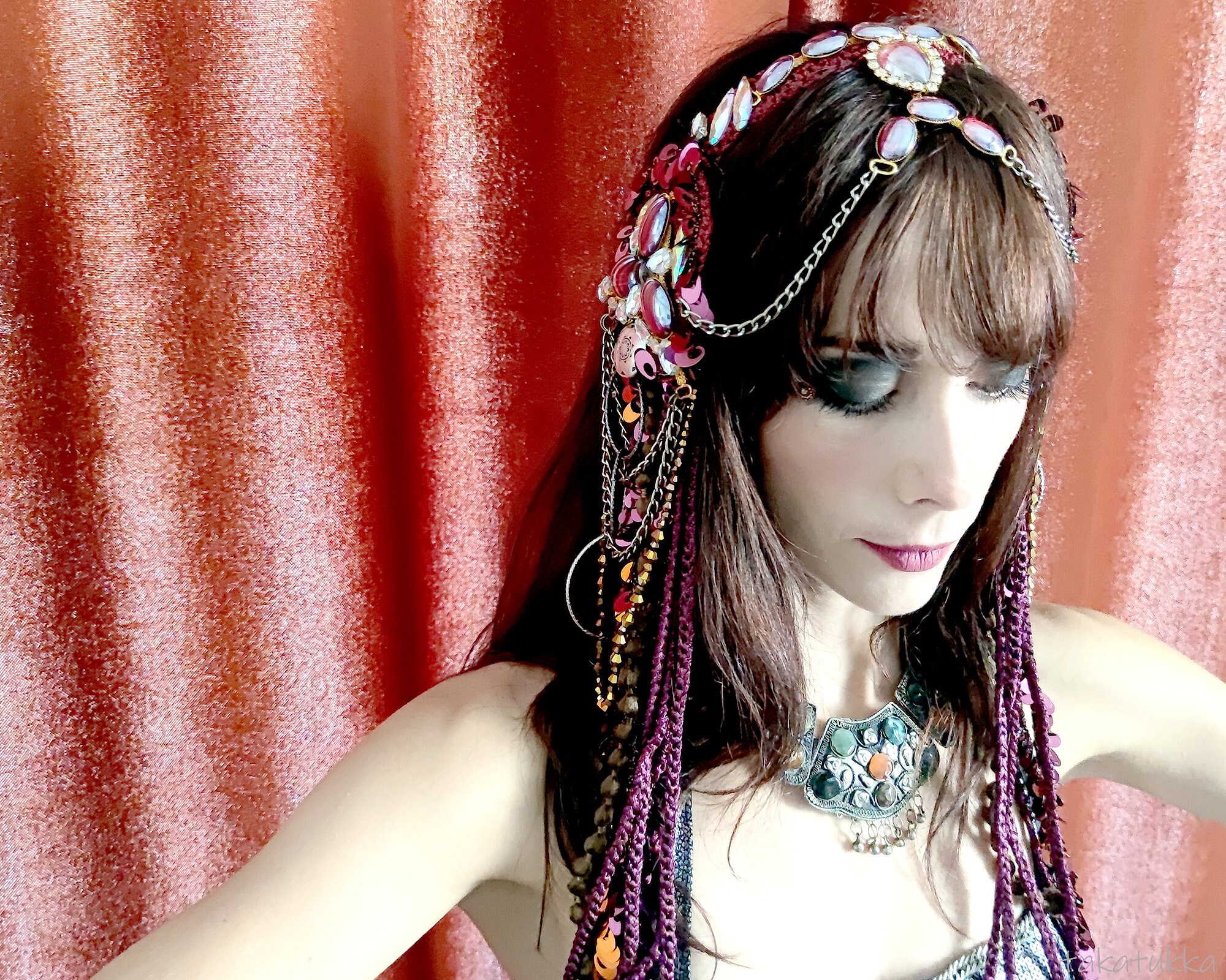 freestyle dance headpiece