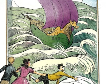 Narnia - The Voyage of the Dawn Treader Large Mounted Colour Print
