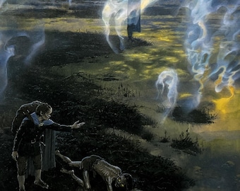 Lord of The Rings Colour Print - Tolkien - Middle Earth - Ted Nasmith