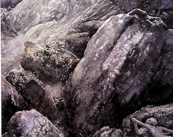 Lord of The Rings Colour Print - Tolkien - Middle Earth - Alan Lee