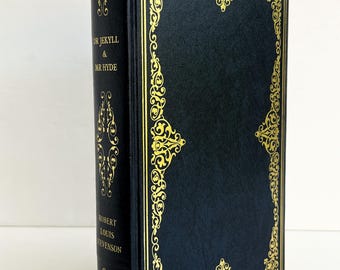 El extraño caso del Dr. Jekyll y Mr. Hyde, de R. L. Stevenson - Edición especial - Encuadernación decorativa de lujo