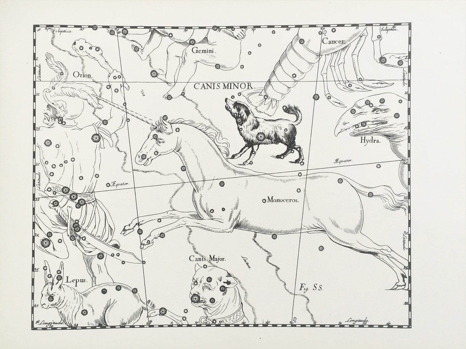 Пес созвездие схема