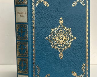 Mansfield Park de Jane Austen - Encuadernación en piel de cordero con decoración en oro de 23 quilates