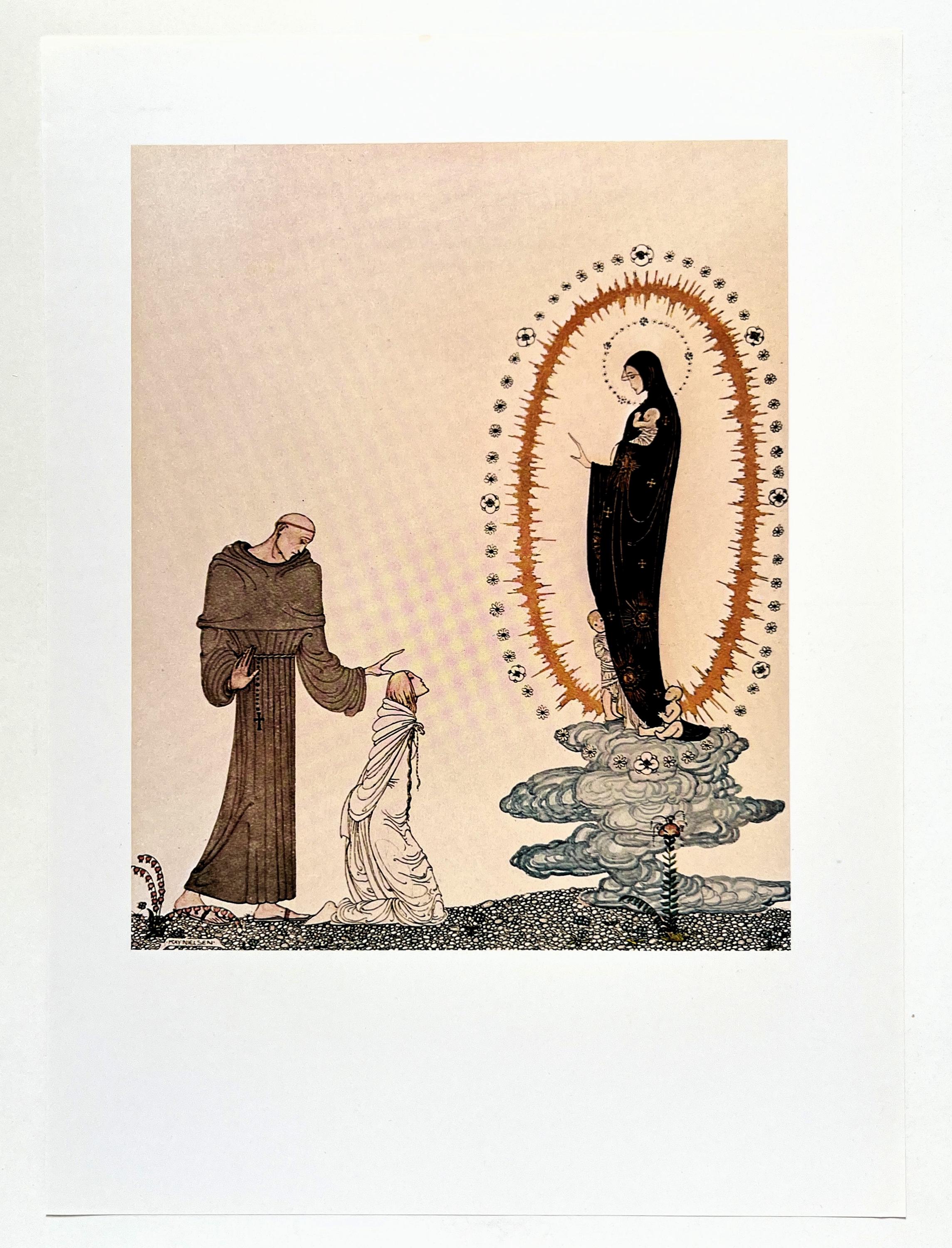 10 Kay Nielsen Original Vintage Art Nouveau Colour Prints - Wall