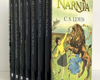 Chronicles of Narnia - Complete Vintage Box Set of 7 Hardback Novels