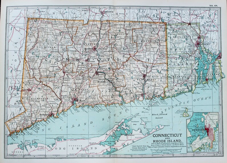 Connecticut/Rhode Island Atlas And Gazetteer (Delorme Atlas & Gazetteer